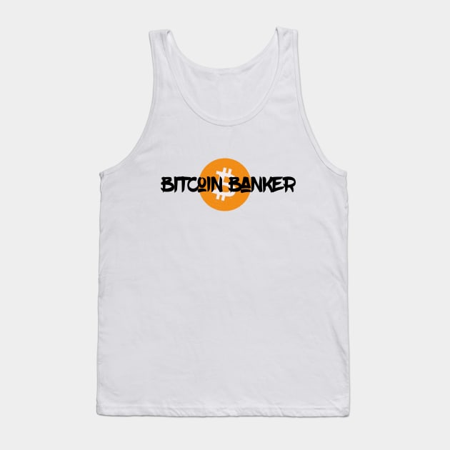 Bitcoin Banker Tank Top by raosnop